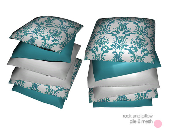 Sims 3 — Pillow Pile 6 Mesh by DOT — Pillow Pile 6 Mesh by DOT of The Sims Resource