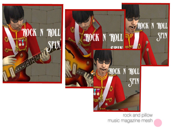 Sims 3 — Music Magazine Mesh by DOT — Music Magazine Mesh by DOT of The Sims Resource