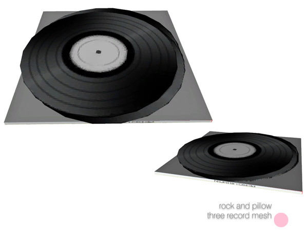 Sims 3 — Pillow Three Record Mesh by DOT — Pillow Three Record Mesh by DOT of The Sims Resource