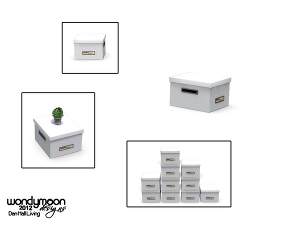 Sims 3 — Dan Storage Box - Close by wondymoon — - Dan Hall Living - Storage Box - Close - wondymoon@TSR - August'2012