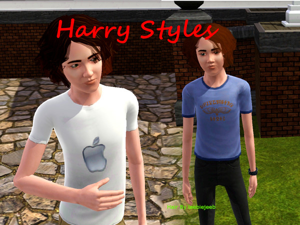 Sims 3 — Harry Styles Hair by Leebiejeeb2 — Harry Styles Inspired Hair, I made this Hair Especially For Thisbetterbefree,