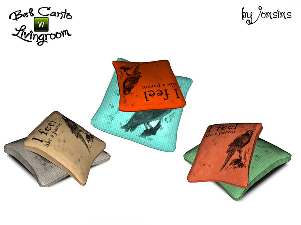 Sims 3 — cushion floor bel canto by jomsims — cushion floor bel canto