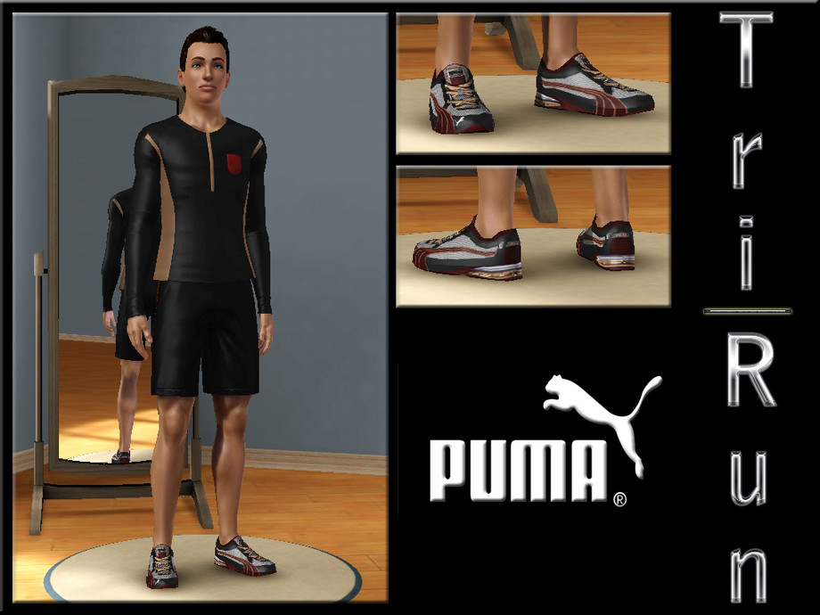 puma tri run sl running shoes for men