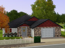Sims 3 — The Shutesbury by crdsoccerdude94 — This lovely home has a very open floorplan. It includes a large garage, a
