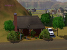 Sims 3 — The TUBIN house by Galupy2 — A cross between Tudor, and Cabin, this house is perfect for olderly sims, or a