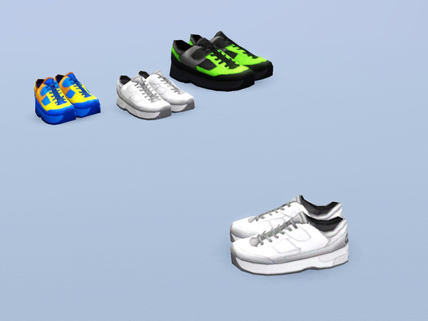 Sims 3 — Training Shoes (Medium) by Cyclonesue — There is no better placeholder than a pair of smelly shoes. Keep all