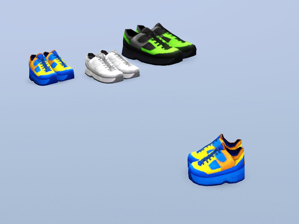 Sims 3 — Children's Training Shoes by Cyclonesue — So kids do gym too - except their trainers are waaaay cooler! Mesh and