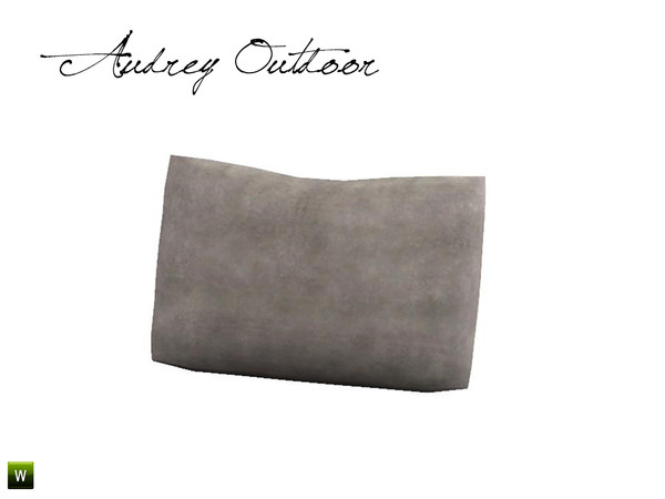 Sims 3 — Audrey Outdoor Livingchair Pillow by BuffSumm — Pillow for the livingchair matching the *Audrey Outdoor Set*