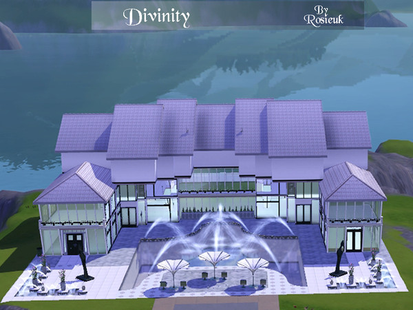Sims 3 — Divinity by Rosieuk — Divinity was built in Sunset Vally, this house has everything your sims will need, there