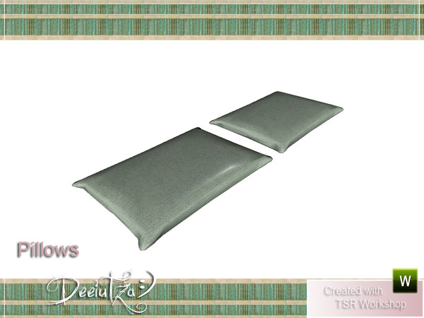 Sims 3 — Cottage Outdoor Pillows by deeiutza — By deeiutza @TSR