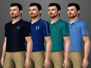 Sims 3 — Nike AFC South Polo by llEmJayll — The next in a set of NFL-themed polos. This set includes all four AFC South
