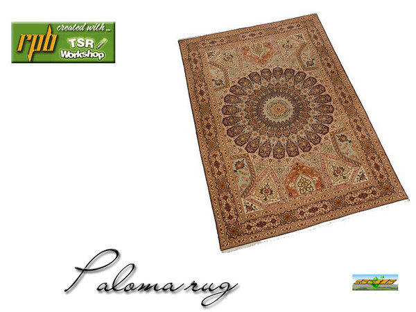 Sims 3 — S3C Paloma rug by ruhrpottbobo — S3C Paloma rug by ruhrpottbobo