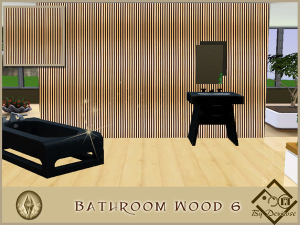 Sims 3 — Bathroom Wood 6 by Devirose — -No need Expansion packs,base game compatible-Enjoy^