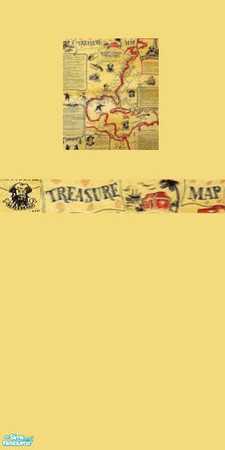 Sims 2 — Pirate Set - Wall 2 by porcha27 — Wall 2 - part of the Pirate set 