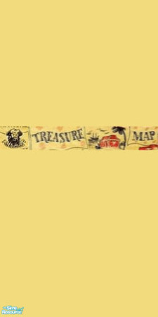 Sims 2 — Pirate Set - Wall 1 by porcha27 — wall 1 - part of the Pirate set 