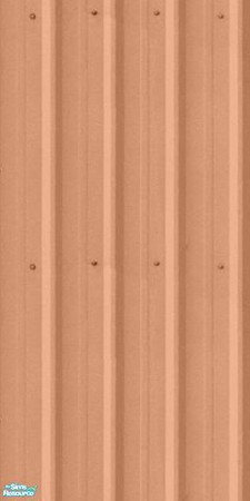 Sims 2 — Metal wall set - orange by Ktosiu111 — xxx