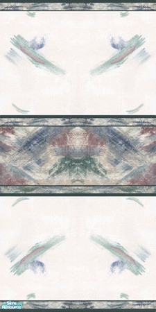 Sims 2 — Wall - Arugula Faux Brushstroke by Sheera — Part of my Abstract Brushstroke Walls & Floors Set, hope you\'ll