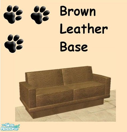 Sims 2 — Leather Mr Section Recolors - Base 1 by MinnieMinPin — 