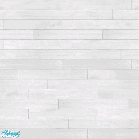 Sims 2 — Everett Study - Wooden Floor by Murano — White wooden floor.