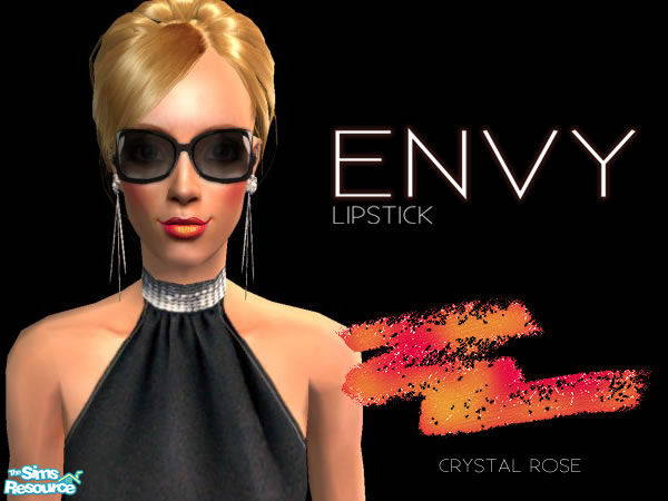 Sims 2 — ENVY Lipstick - Crystal Rose by 06bek — 