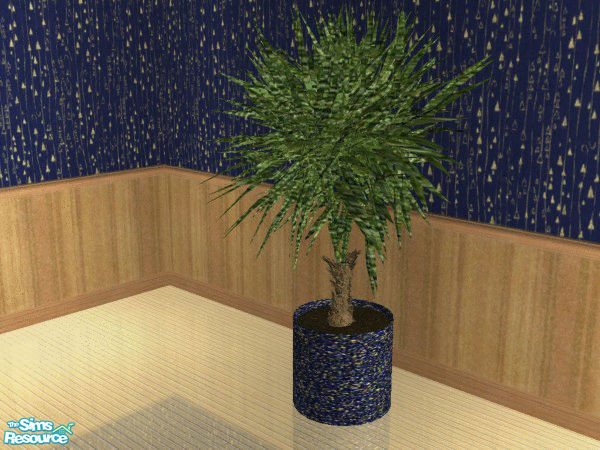 Sims 2 — The High Life - Plant by SimanthaRat — Palm, no shedding