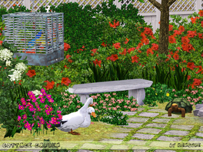 Sims 3 — Cottage Garden Supplies by mensure — Owning a cottage garden is fun and easy. You can create a lovely garden