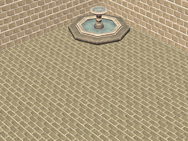 Sims 2 — Brick Floors Set - tweed by zaligelover2 — Brick flooring.