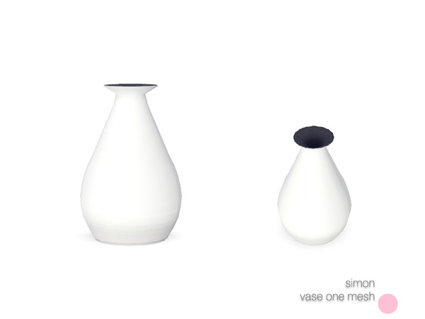 Sims 3 — Simon Vase One Mesh by DOT — Simon Vase One Mesh by DOT of The Sims Resource