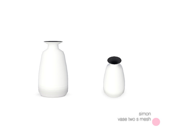 Sims 3 — Simon Vase Two S Mesh by DOT — Simon Vase Two Small Mesh by DOT of The Sims Resource