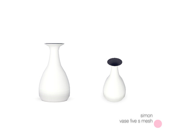 Sims 3 — Simon Vase Five S Mesh by DOT — Simon Vase Five Small Mesh by DOT of The Sims Resource
