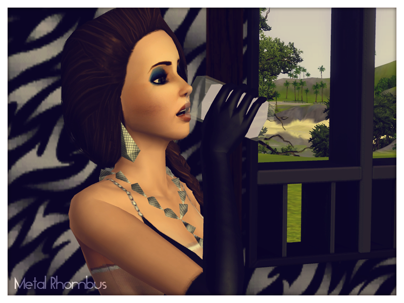 The Sims Resource Metal Rhombus