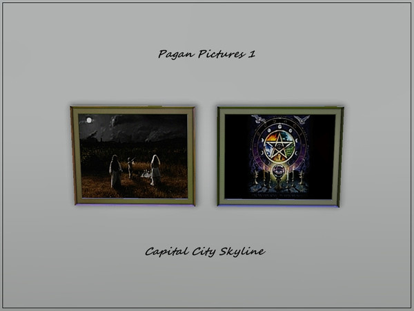 Sims 3 — Pagan Pictures 1 by weirdling2 — It is only with the heart that one can see rightly; what is essential is