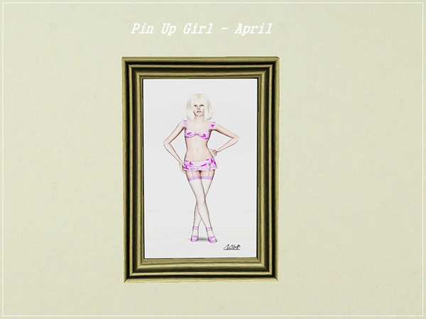 Sims 3 — Pin Up Girls- April by weirdling2 — Who can resist the appeal of a Pin Up Girl?