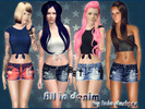 Sims 3 — ~All in denim set of skirts ~ by Icia23 — Hi! :) This time i bring you new skirts in many styles. You will see