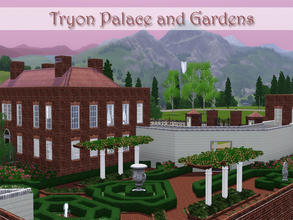 Sims 3 — Tryon Palace and Gardens by Degera — Based on the real life Tryon Palace, built in the mid 1700s, in New Bern,