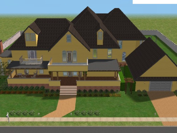 Sims 2 — Solis House by katie9112 — Solis House as seen on Desperate Housewives. Has a spacious living room and kitchen,