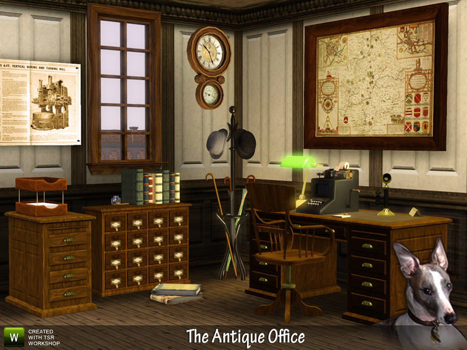 The Sims Resource - The Antique Office