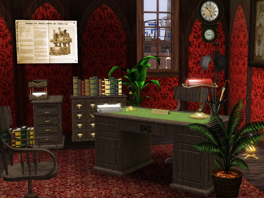 The Sims Resource - The Antique Office