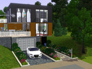 Sims 3 — SimsDesign21 House #03 by SimsDesign212 — 2500 Pinichole Point is a modern getaway home for all pool/hotub party