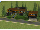 Sims 2 — Pinetops - contemporary 4/5 bed home by Ferrite2 — Architect designed 4 bed house with 1 bed annex over garage