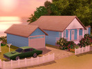Sims 3 — beachhouse caribean by elliesimsi824 — It is a small beach house for a couple. There is a bonus room, which is