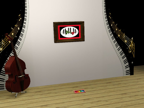 Sims 3 — ROSE ON KEYS by ldanti2 — ROSE ON KEYBOARD