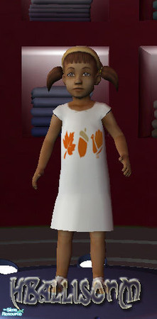 Sims 2 — Female Toddler Fall Collection by HBallisonM — I hope you enjoy this Fall outfit!