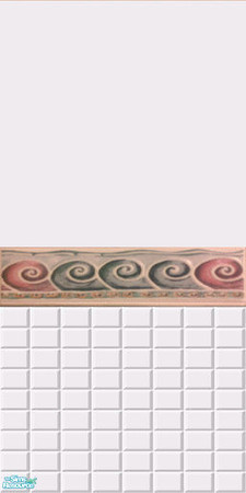 Sims 2 — wall-halftile-kitchenWav by omeninos — wall-halftile-kitchenWav