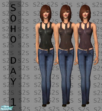 Sims 2 — Soho Day Set:1 by simseviyo — Has:3 items