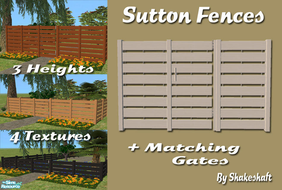 The Sims Resource Sutton Fences