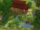 Sims 3 — Nature Cottage by Coldmooon2 — This little cottage has: one single bed, kitchen, bathroom