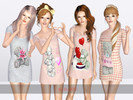 Sims 3 — BLOOD_Teddy dress by blood142 — Teddy dress by BLOOD