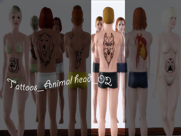 Sims 3 — Animal head