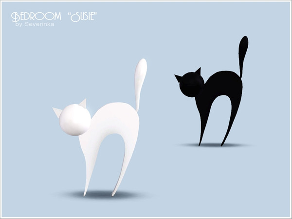 Sims 3 — Decor Cat by Severinka_ — Created by Severinka Figurine cat for decoration. Suitable for any interior,